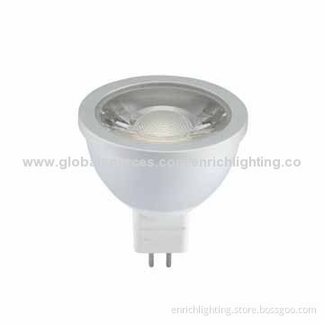6W MR16 LED Spotlight with Epistar Light Source, 12V AC/DC, 2,700-7,000K